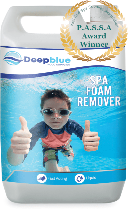 Deep Blue Pro Spa Foam Remover 5 Litres Antifoam Nofoam Foam away