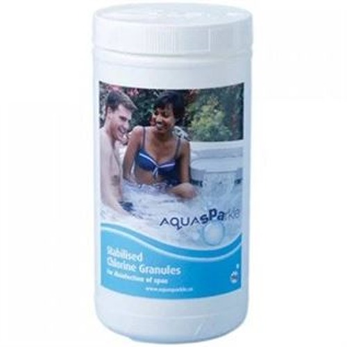 Aquasparkle - Chlorine Granules 1 x 2kg Rapid Dissolve Neutral PH