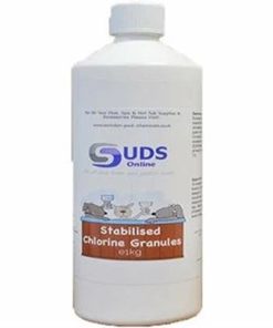 2kg Stabilised Chlorine Granules - Hot Tub, Spa, Pool Chemicals