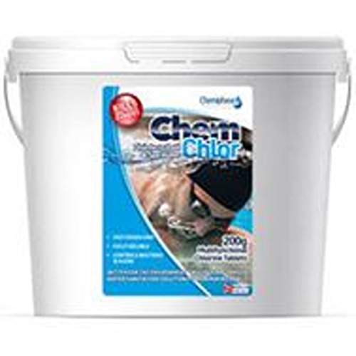 Chlorine Tablets for Hot Tub, Swimming Pool & Spa. Multifunctional Large 200g 10 Kg Pack Size | Chemiphase Ltd