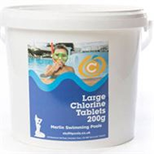 Large Chlorine Tablets (Size: 10kg)