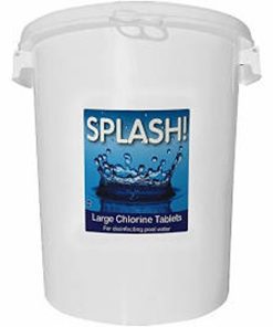 25k Chlorine Tablets (200g) - Swimming Pool Chemicals Large Tablets In