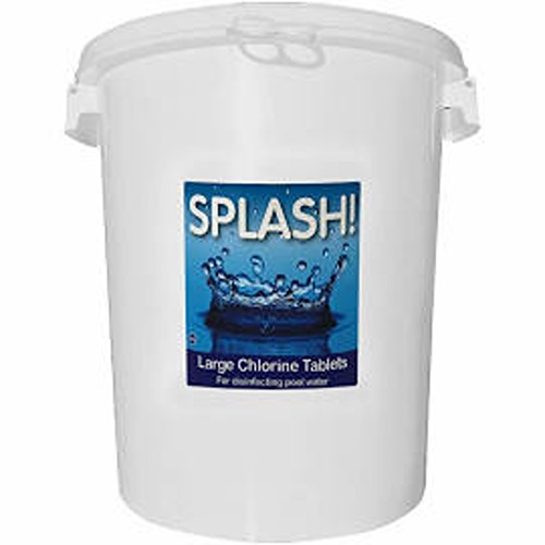 25k Chlorine Tablets (200g) - Swimming Pool Chemicals Large Tablets In