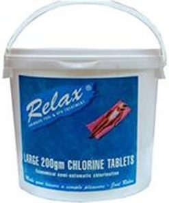 Relax - 5kg - Chlorine Large Tablets (25 x 200g)