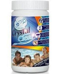 Crystal Clear Ultimate Chlorine Tablets 50 x 20g for Hot Tubs, Spa, Swimming Pools. 1kg FREE EXPRESS DELIVERY UK Mainland Only