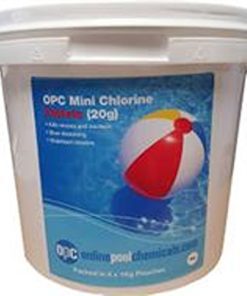 OPC Mini Chlorine Tablets (20g) 4Kg (packed in 4 x 1Kg pouches)