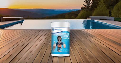 Deep Blue Pro - Multifunctional 200g Chlorine Tablets 1 kg Long lasting stabilised clarifier algae inhibitor - Image 2