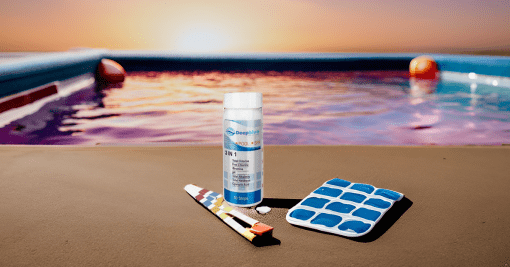 Deep Blue Pro - 6-Way Test Strips 50 Strips Chlorine PH TA Calcium Cyanuric Bromine Professional - Image 2