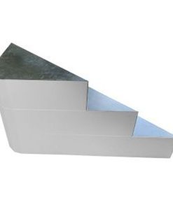 EPS Easy Build In-Pool Corner Steps ECS20001200R | EPS corner step 2000 x 1200mm 6"RAD