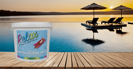 Plastica 5kg 200g Relax Chlorine Multi Pool Tablets - Image 4