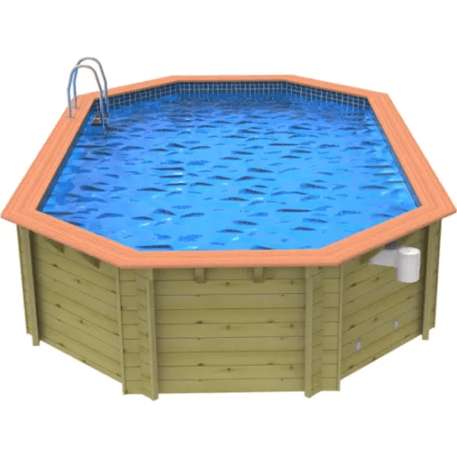 Plastica Westminster Wooden Pool Package with Invertemp Heat Pump With Patterned liner - Image 2