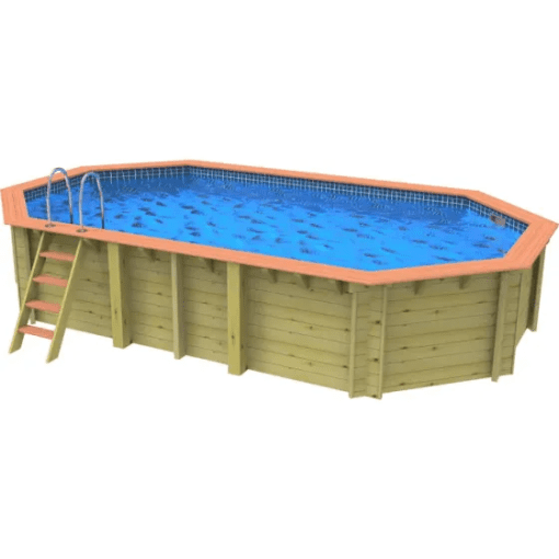 Plastica Westminster Wooden Pool Package with Invertemp Heat Pump With Patterned liner - Image 3