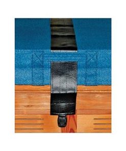 Heavy Duty Straps SCHS90BK | Spa cover to 90" heavy duty strap black