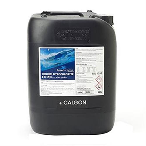 Age/Commercial use verification required: Industrial Strength Sodium Hypochlorite Patio cleaner 20 litre 20L with Calgon liquid chlorinefor moss alga