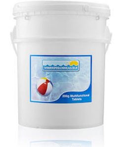 200g Multifunctional Chlorine Tablets - Swimming pool Chemicals - 20kg