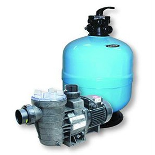 Certikin 18" Lacron Filter C/W Media & ¾Hp Aquaspeed Pump (ZZ2551)