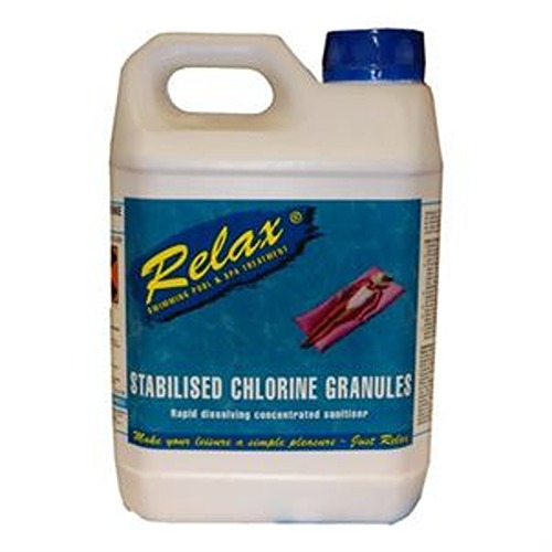 Plastica 2kg Relax Stab Chlorine Granules