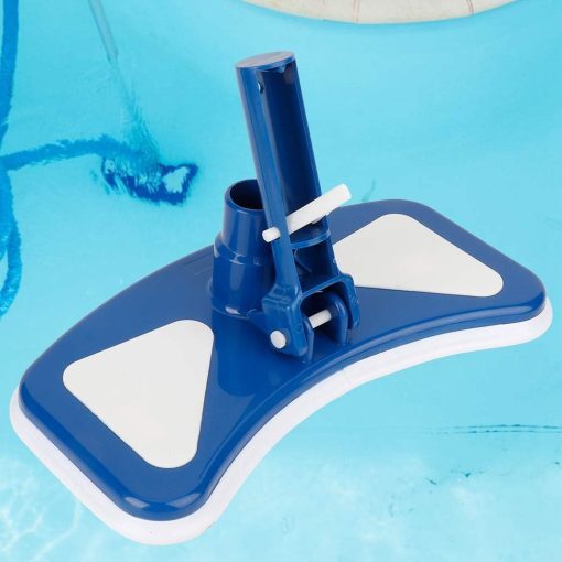 Deep Blue Pro Manual Pool Bottom vacuum cleaner head with Stain Remover - White - Image 2