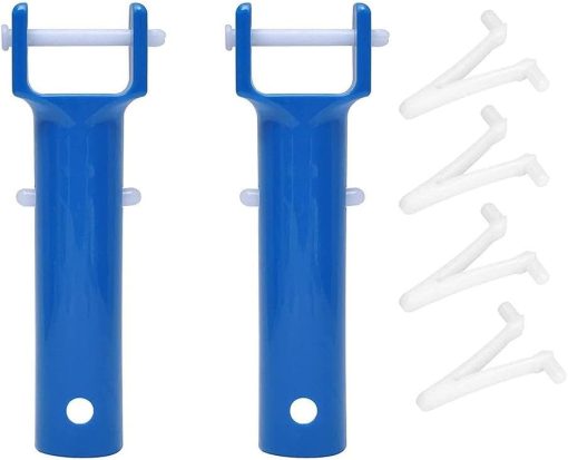 Deep Blue Standard Pool Pole Handle for Universal Pool Attachments