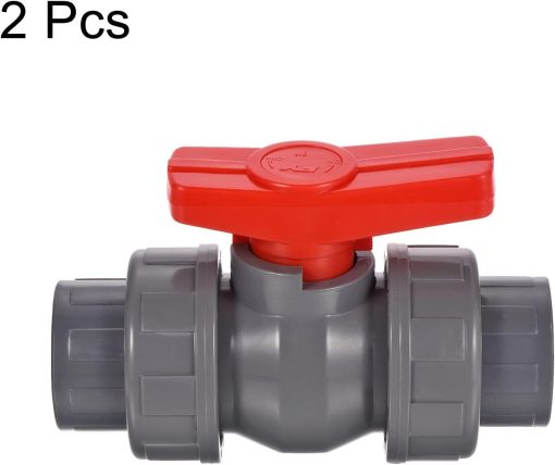 Deep Blue Pro PVC True Union Ball Valve Socket 1.5 Inch - Robust Design 877g - Image 2