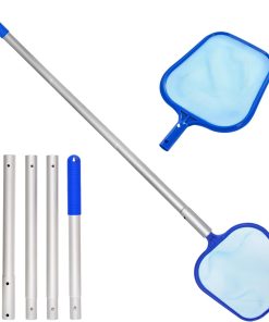 Deep Blue Pro Durable Shallow Water Leaf Net and 122cm long pole