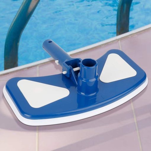 Deep Blue Pro Manual Pool Bottom vacuum cleaner head with Stain Remover - White - Image 3