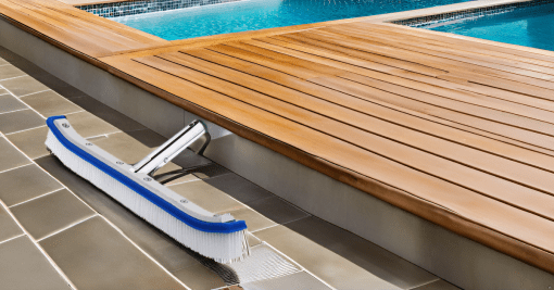 Deep Blue Pro 18-Inch Aluminum Back Pool Brush - Image 5