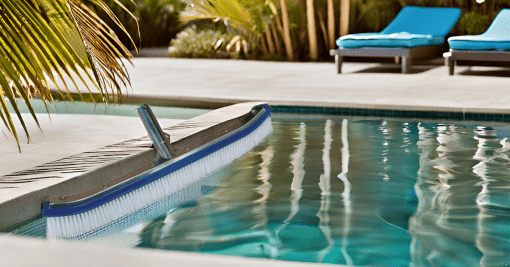 Deep Blue Pro 24-Inch Plastic Aluminum Back Pool Brush - Image 3