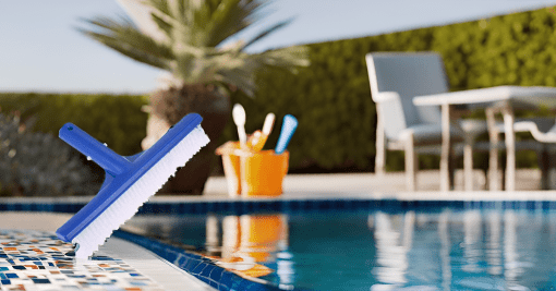 Deep Blue Pro 10-Inch Blue Back Pool Brush - Image 5