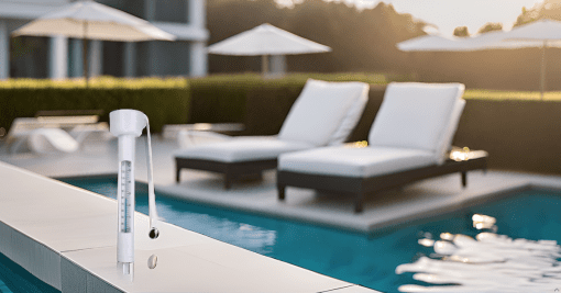 Deep Blue Pro Cylindrical swimming pool hot tub Thermometer floating temperature guage - Image 3