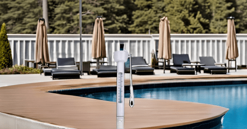 Deep Blue Pro Cylindrical swimming pool hot tub Thermometer floating temperature guage - Image 4