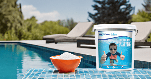 10Kg Deep Blue Pro Chlorine stabiliser / Conditioner - Prevents chlorine loss to UV rays in your pool spa hottub - Image 3