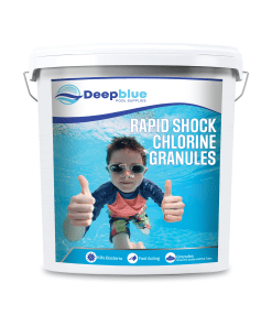 10Kg Deep Blue Pro Rapid Shock Chlorine Granules quick acting for hot tubs, spas and swimming pools