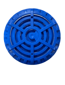 Certikin Main Drain - Liner  HD33L+DB | 6" Main drain with anti vortex grille - dark blue